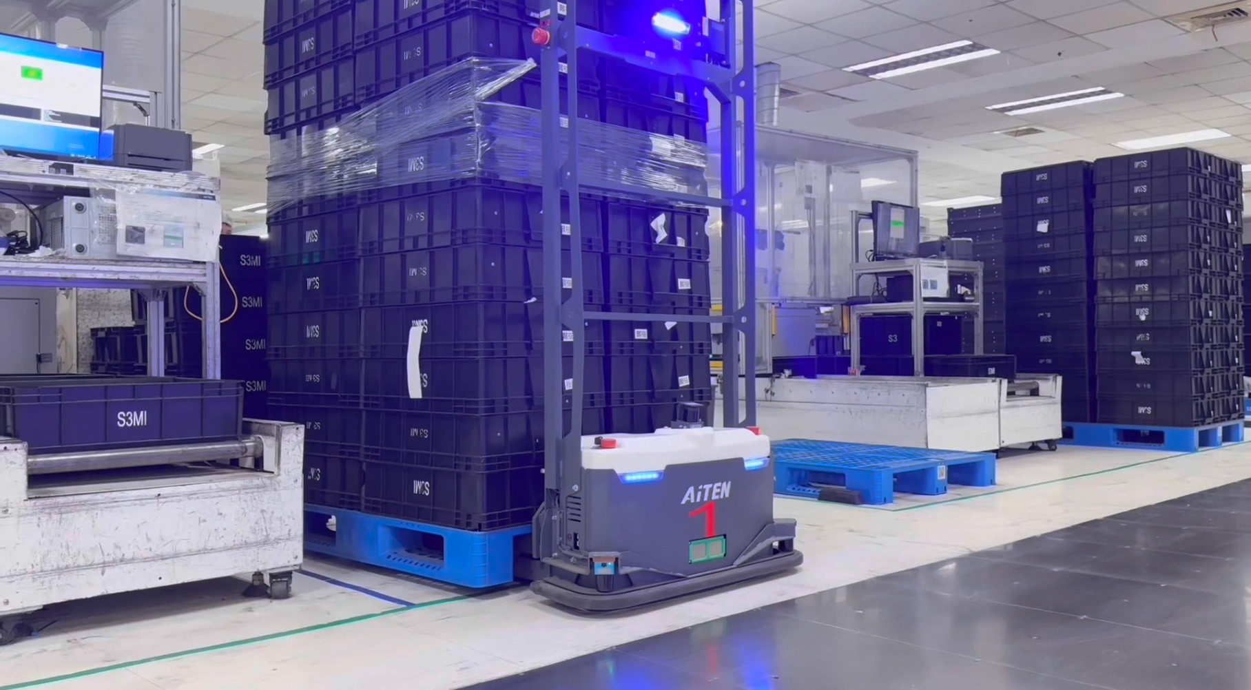 通过部署叉车机器人降低成本，缓解劳动力短缺